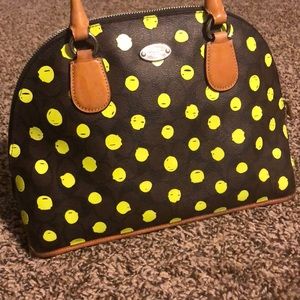 Polka dot coach purse and wallet!
